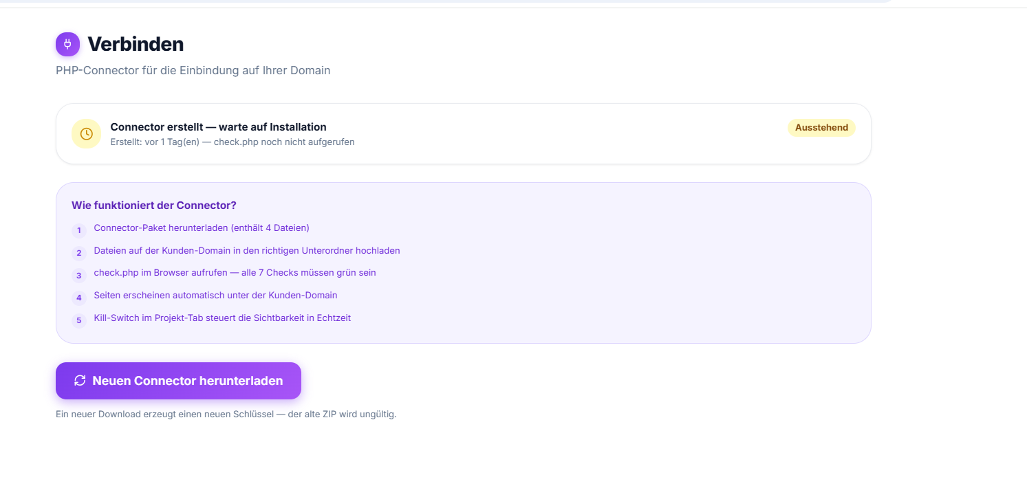 SEO App Ansicht 1