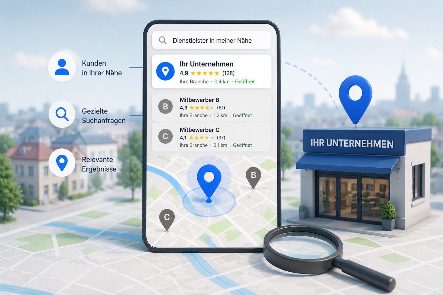 Platzhalter: Team oder Standort Ihres Unternehmens